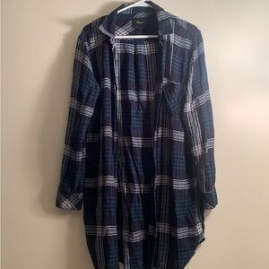 Rails Long Button Shirt